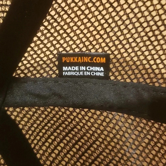 Blackfly Lures Snapback Mesh Black Floral Truckers Style Hat - Picture 7 of 7